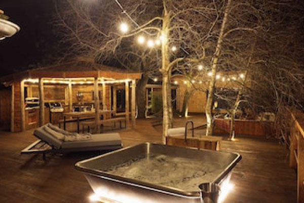 Prices in the cabin start at £499 per night