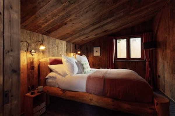 A cosy bedroom at Camelot, a new Canopy and Stars property