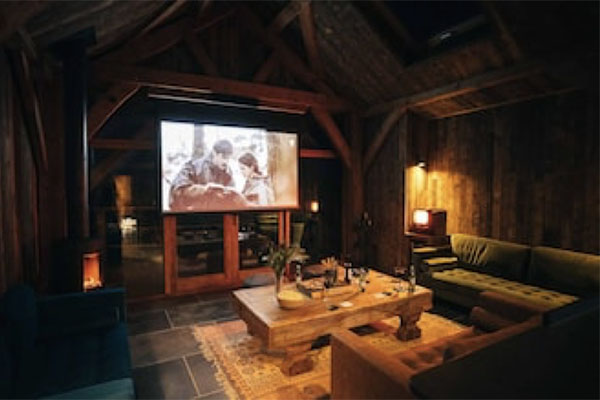 Camelot includes luxuries such as a Jacuzzi, pizza oven and sauna Credit: Canopy & Stars